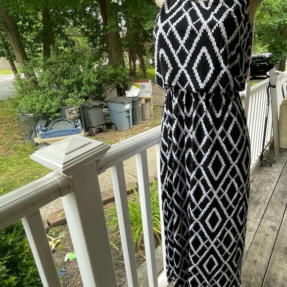 Magic geometric maxi dress - Picture 7 of 10
